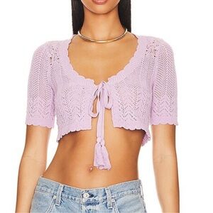 Tularosa Sancia Knit Cropped Top